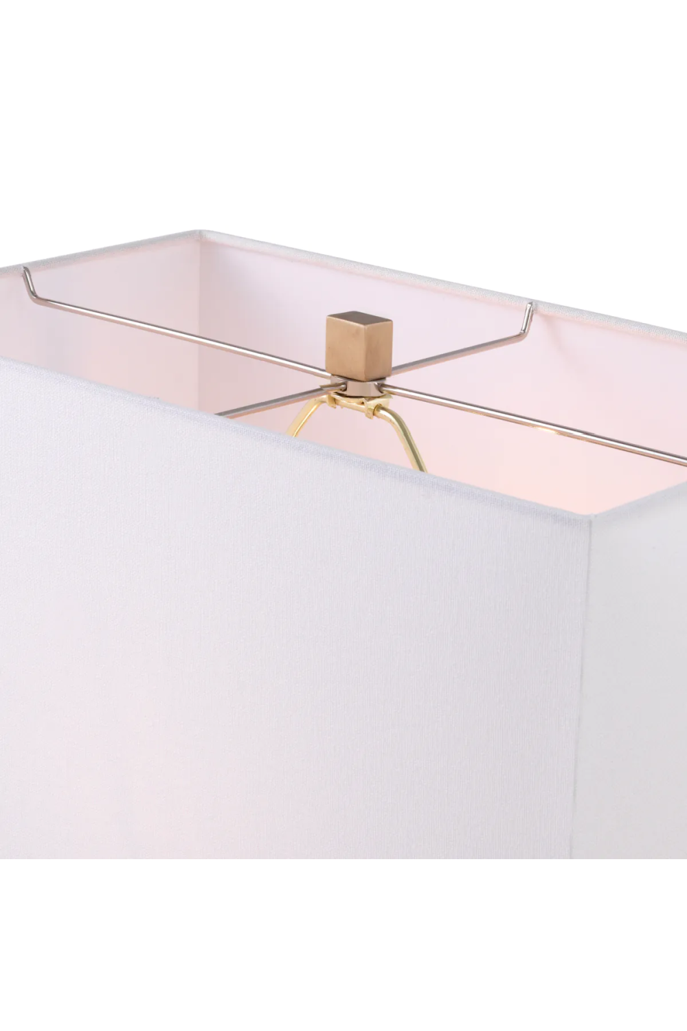 Alabaster White Table Lamp Robbins | Eichholtz Miami