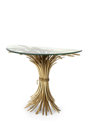 Sheaf Wheat Console Table Bonheur | Eichholtz Miami