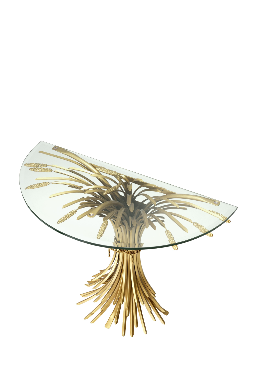 Sheaf Wheat Console Table Bonheur | Eichholtz Miami