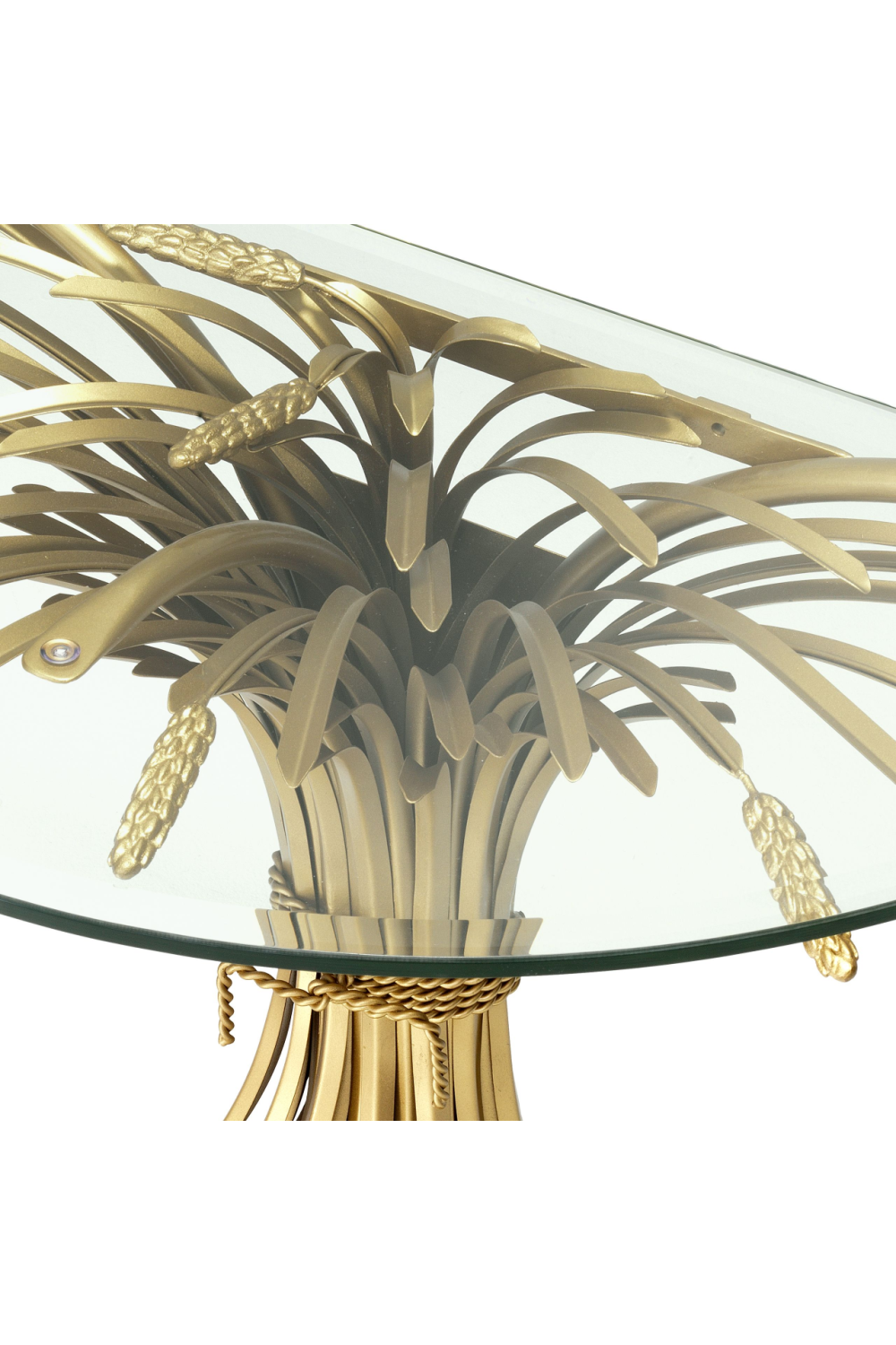Sheaf Wheat Console Table Bonheur | Eichholtz Miami
