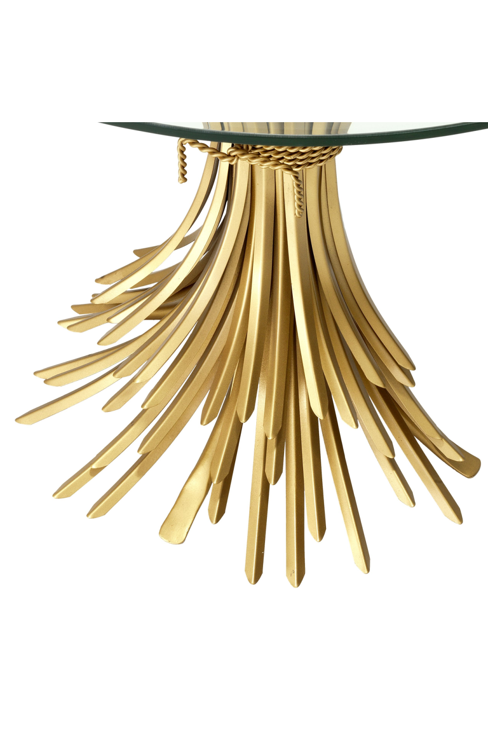 Sheaf Wheat Console Table Bonheur | Eichholtz Miami