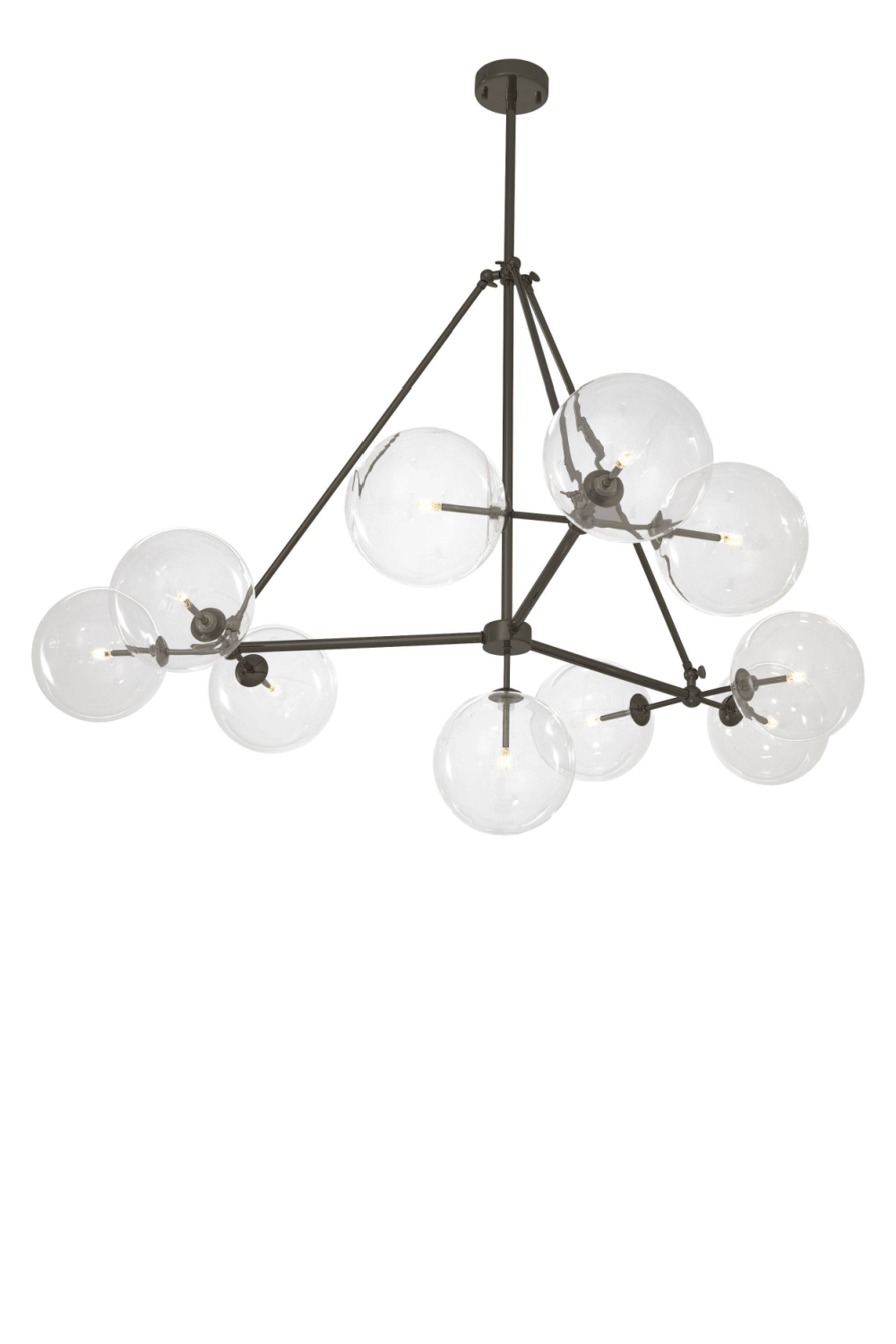Triangular Sputnik Chandelier Bermude | Eichholtz Miami