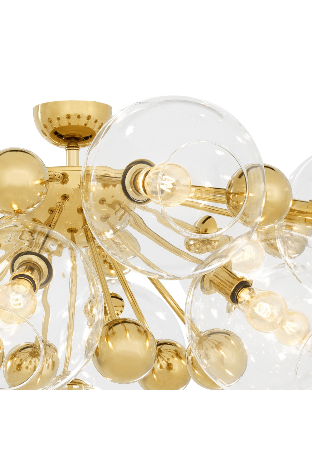 13-Bulb Ceiling Lamp Soleil | Eichholtz Miami