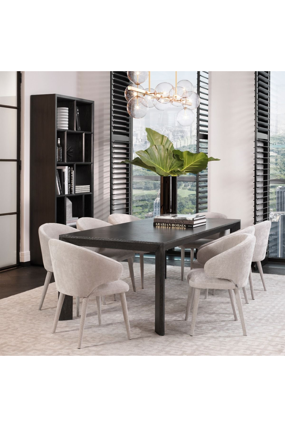 Curved Back Dining Chair Cardinale | Eichholtz Miami