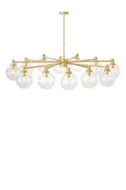Glass Globe Chandelier Selva | Eichholtz Miami