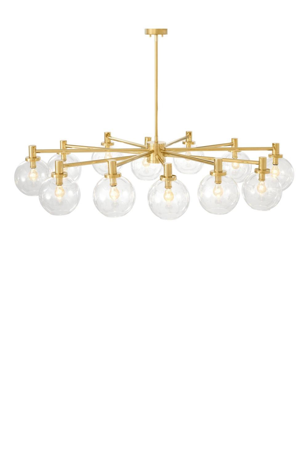 Glass Globe Chandelier Selva | Eichholtz Miami