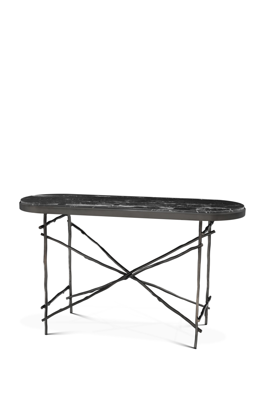 Oval Marble Console Table Tomasso | Eichholtz Miami