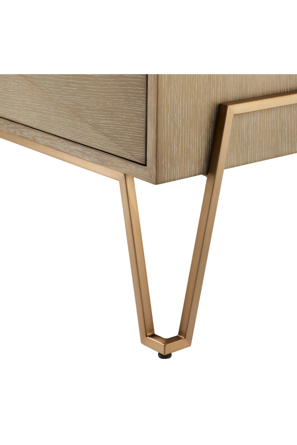 Oak Veneer Nightstand Highland | Eichholtz Miami