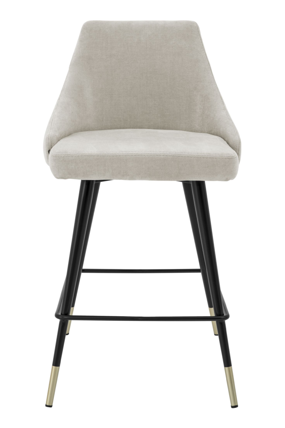 Sand Upholstered Counter Stool Cedro | Eichholtz Miami