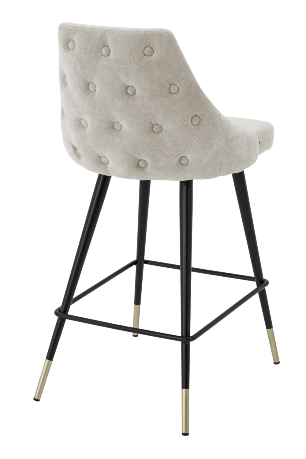 Sand Upholstered Counter Stool Cedro | Eichholtz Miami