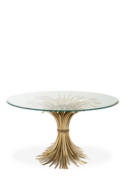 Sheaf Wheat Dining Table Bonheur | Eichholtz Miami