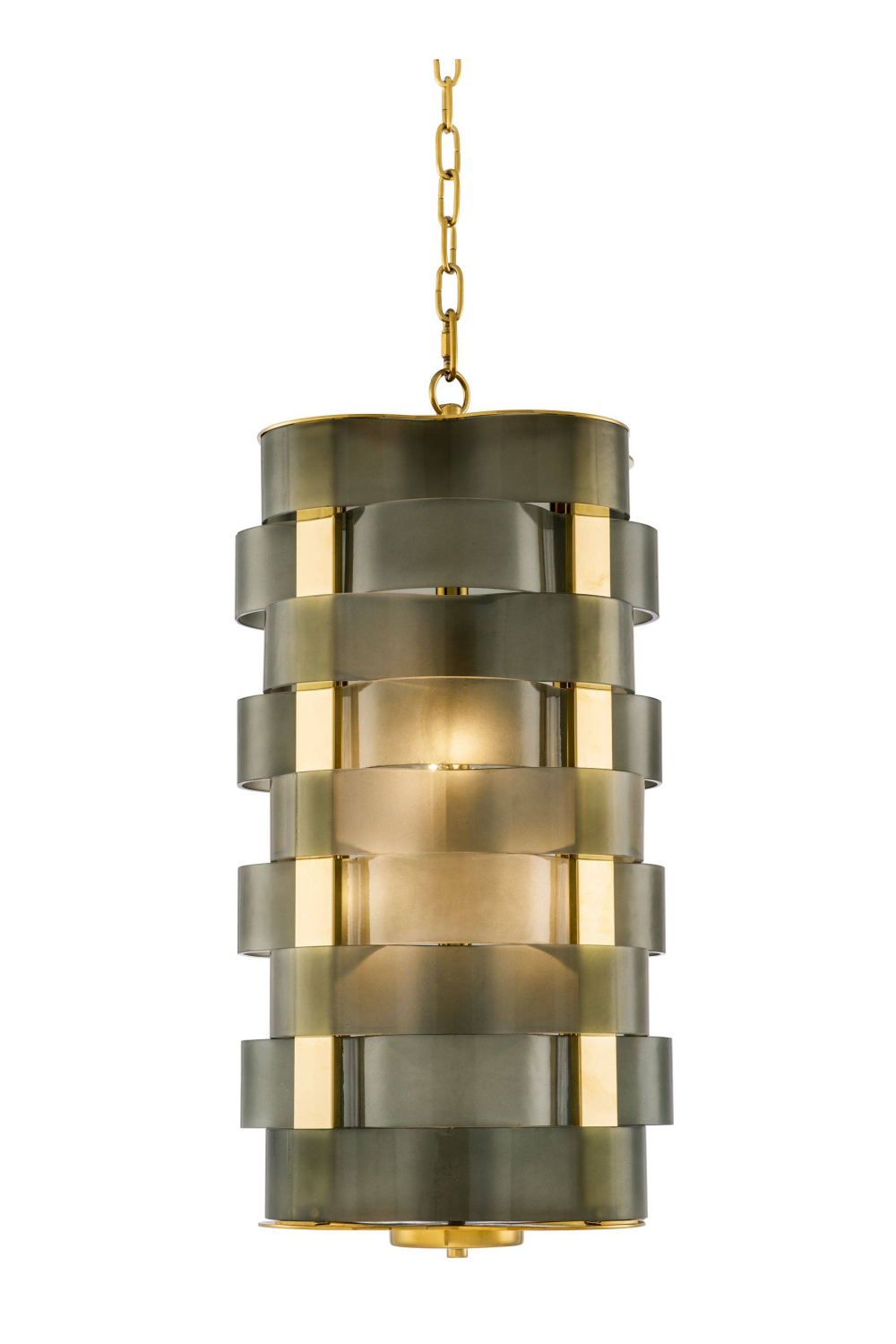 Green Glass Lantern Martinique | Eichholtz Miami