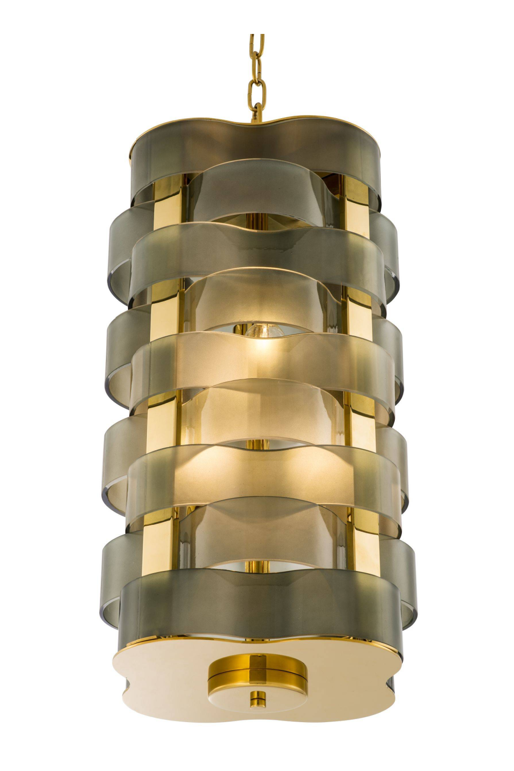 Green Glass Lantern Martinique | Eichholtz Miami