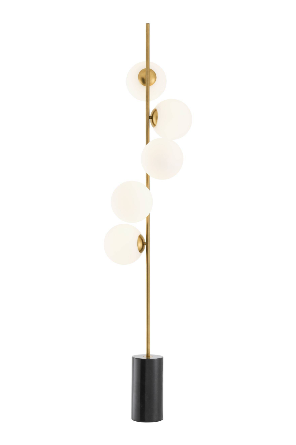 Black Marble Floor Lamp Tempo | Eichholtz Miami
