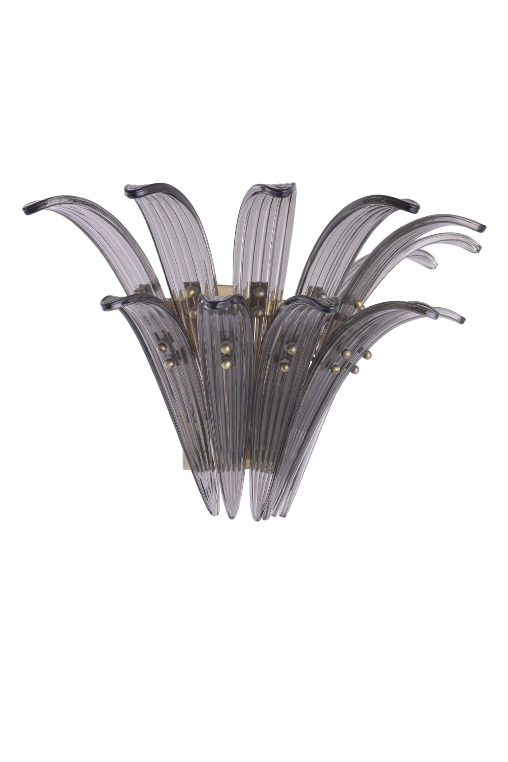 Smoke Glass Wall Lamp Italo | Eichholtz Miami