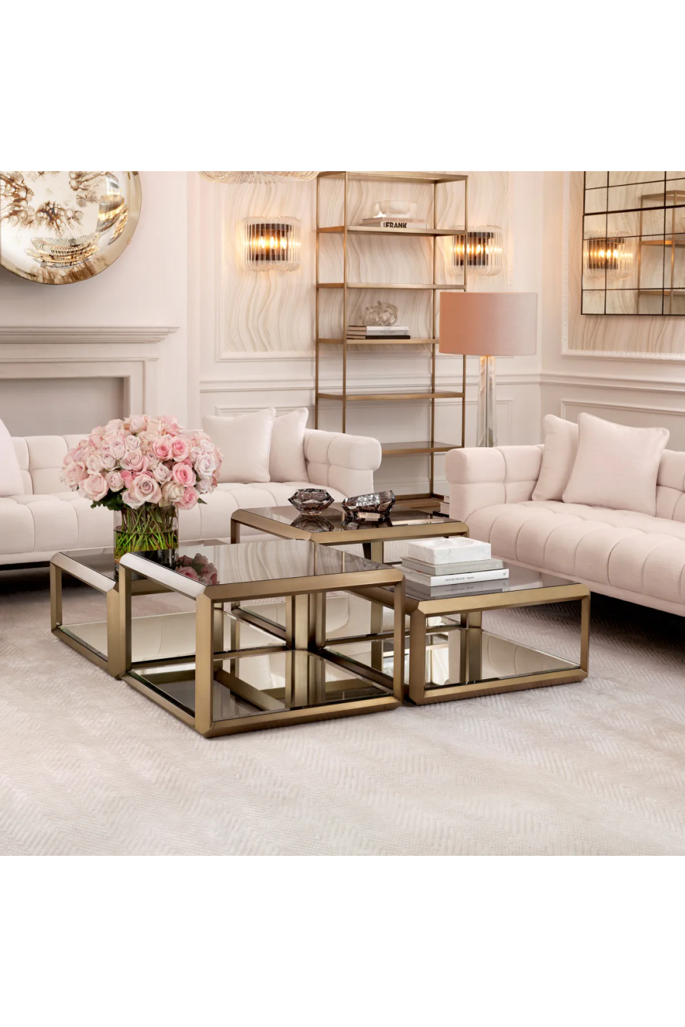 Off-White Carpet 7' x 10' Herringbone | Eichholtz Miami