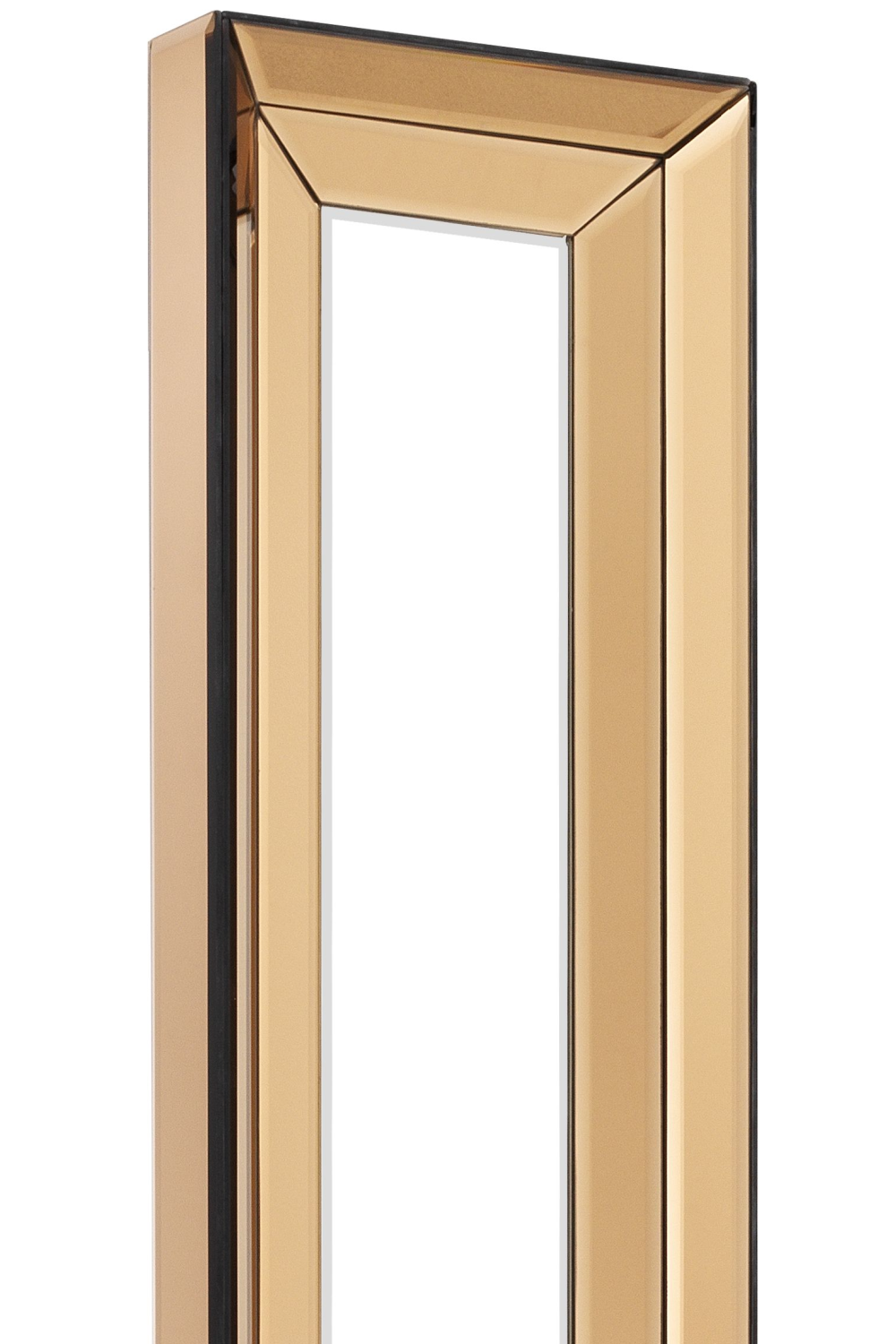 Gold Full Length Mirror Slim | Eichholtz Miami