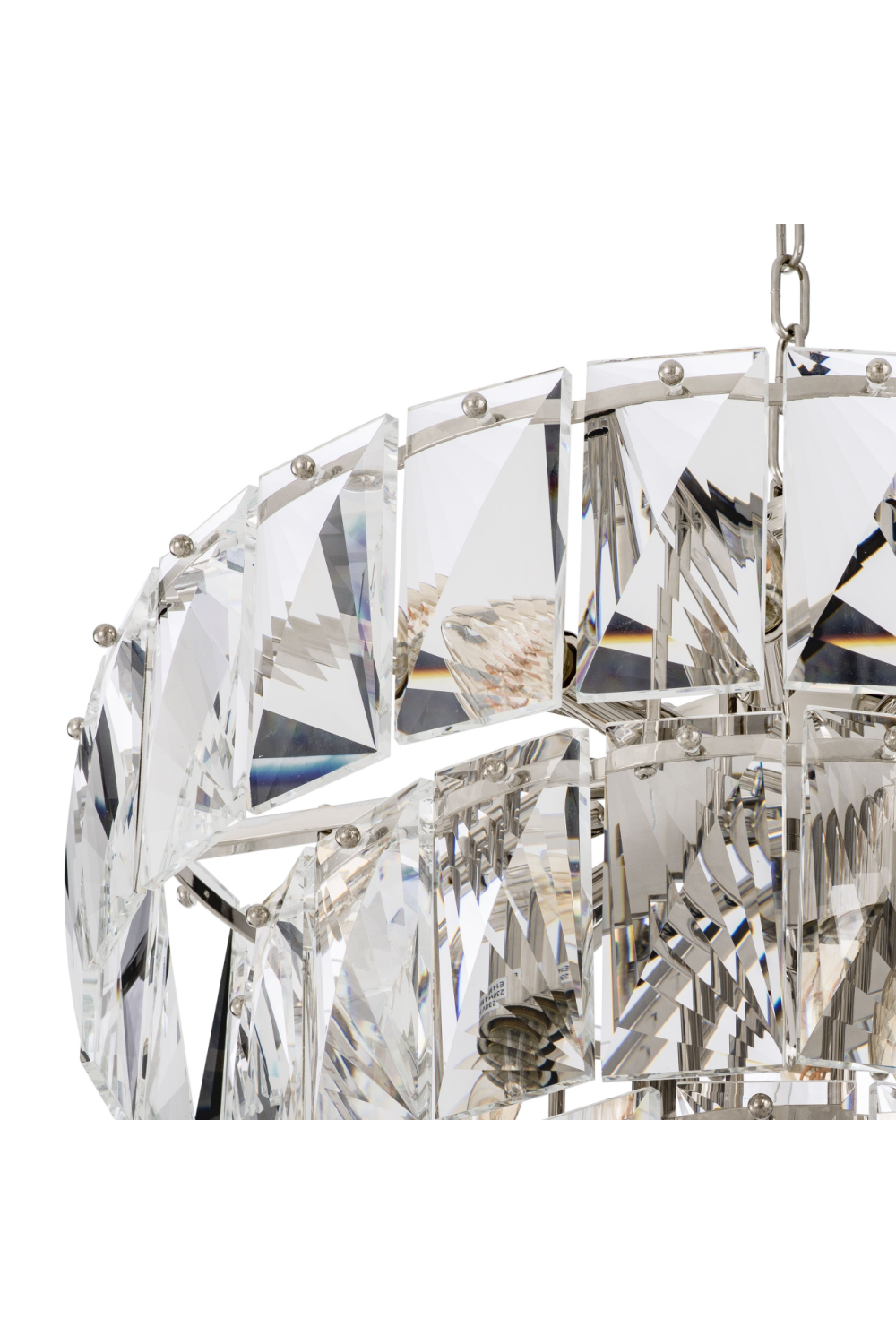 Glass Layered Chandelier S Amazone | Eichholtz Miami