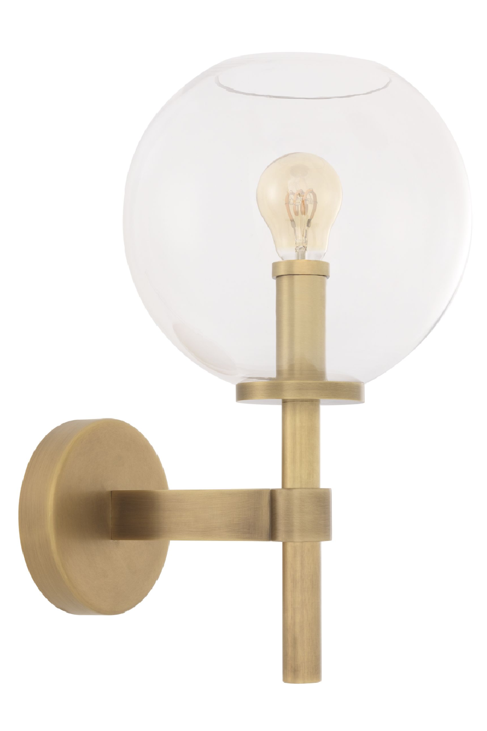 Brass Globe Wall Lamp Jade | Eichholtz Miami