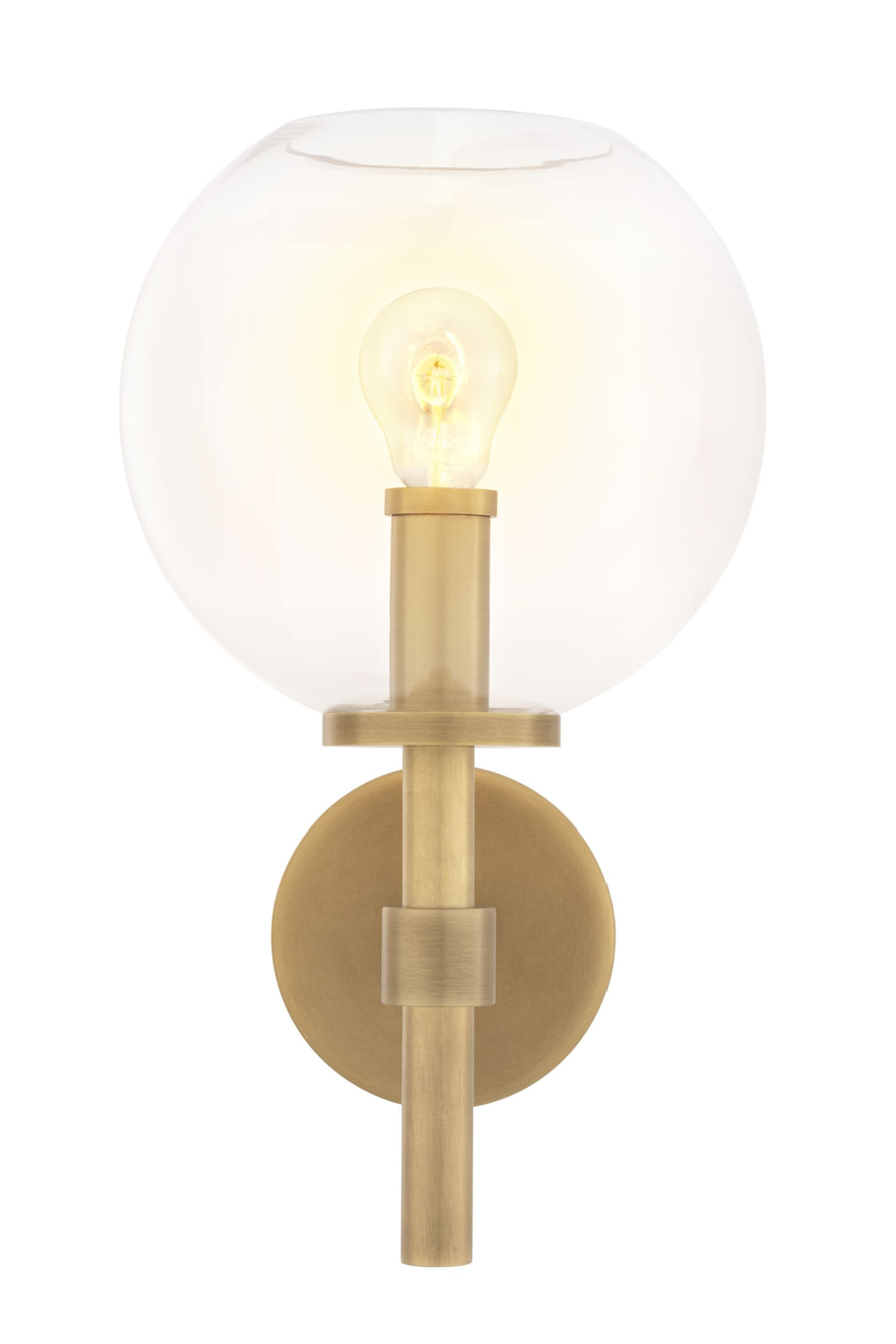 Brass Globe Wall Lamp Jade | Eichholtz Miami