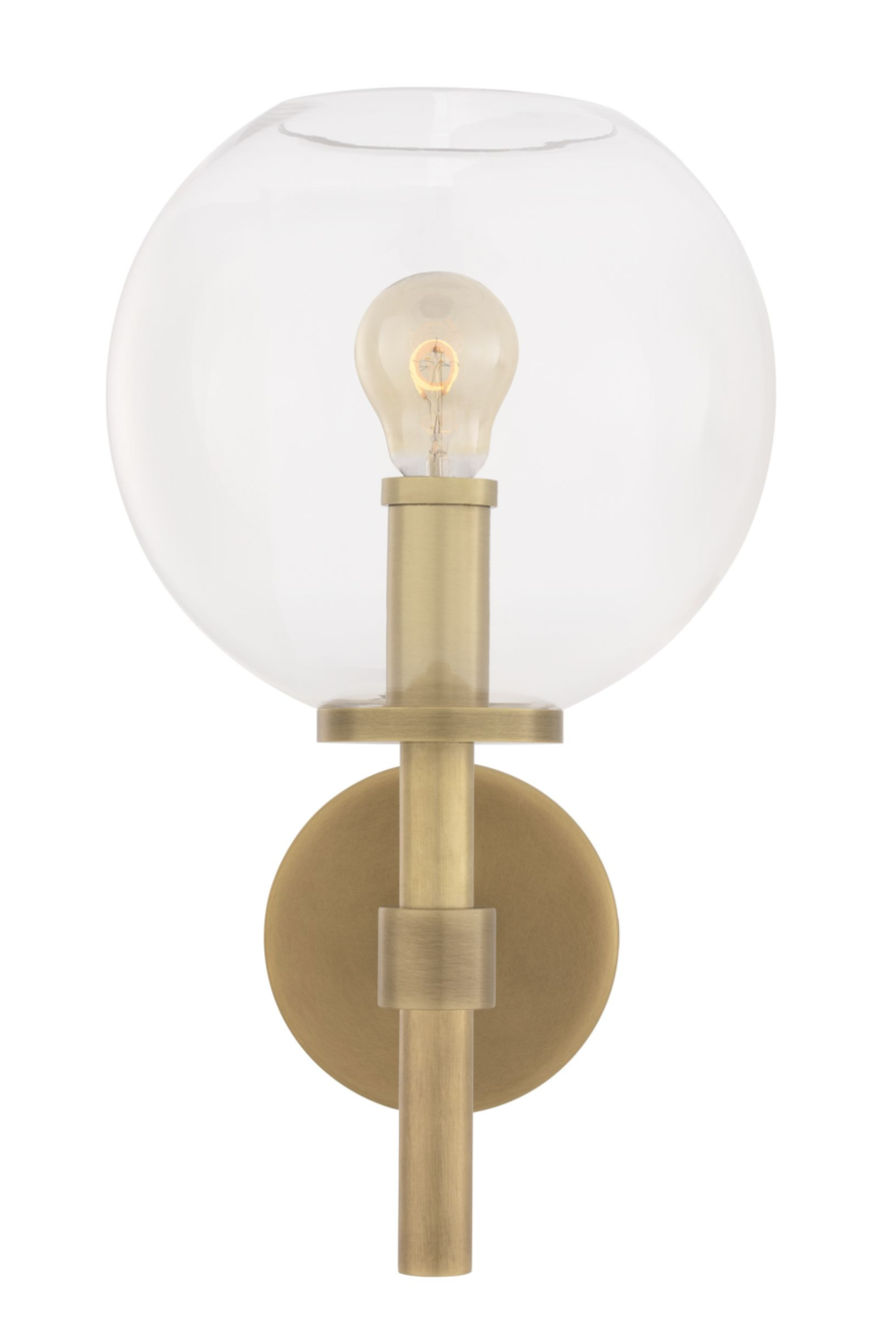 Brass Globe Wall Lamp Jade | Eichholtz Miami