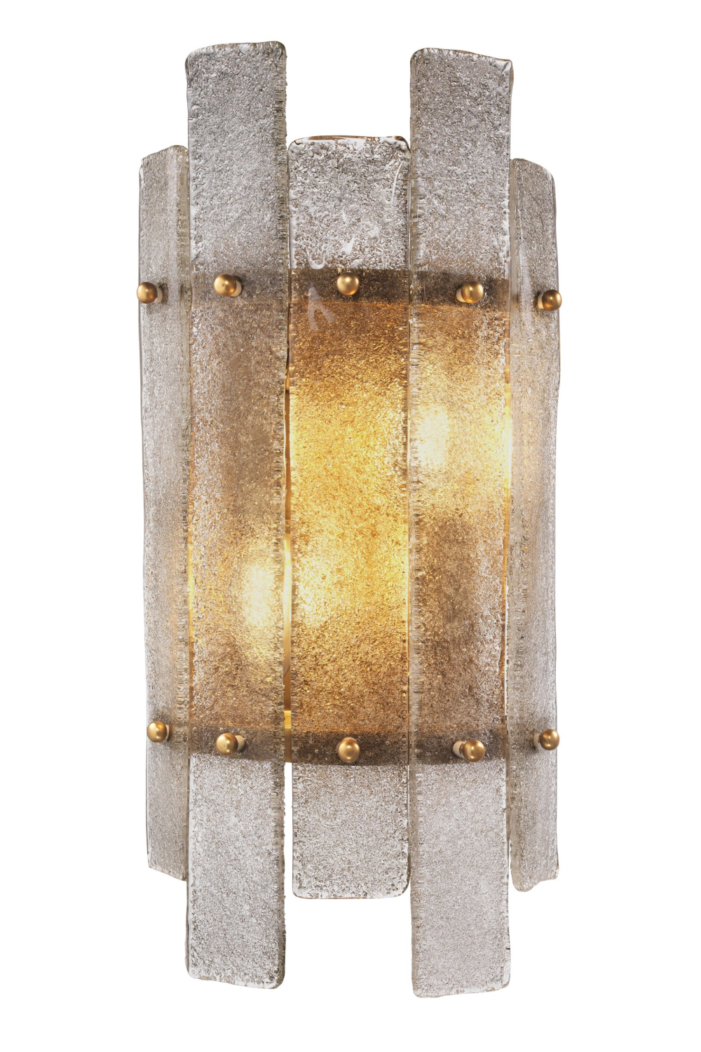 Ribbed Glass Wall Lamp Caprera | Eichholtz Miami