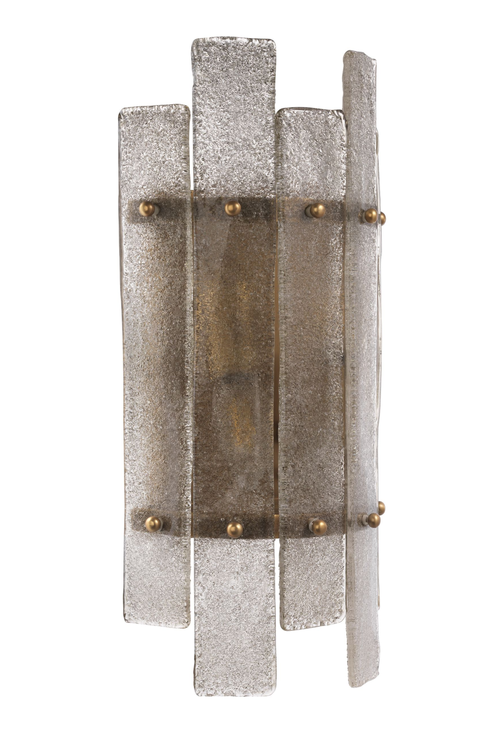 Ribbed Glass Wall Lamp Caprera | Eichholtz Miami