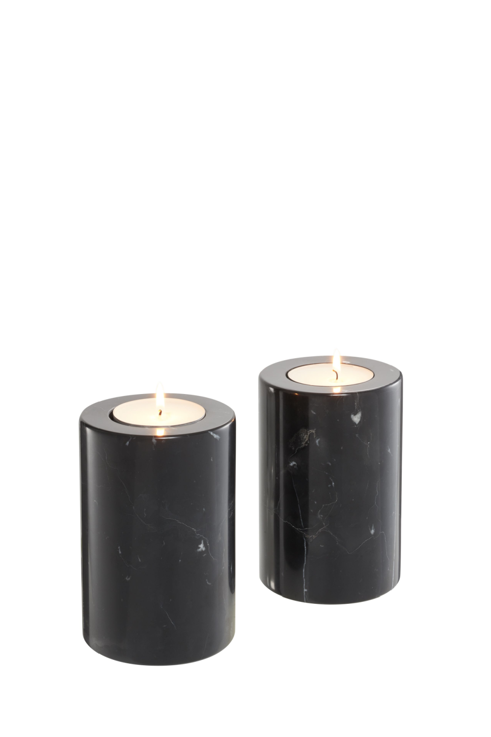 Marble Tealight Holders (2) Tobor S | Eichholtz Miami