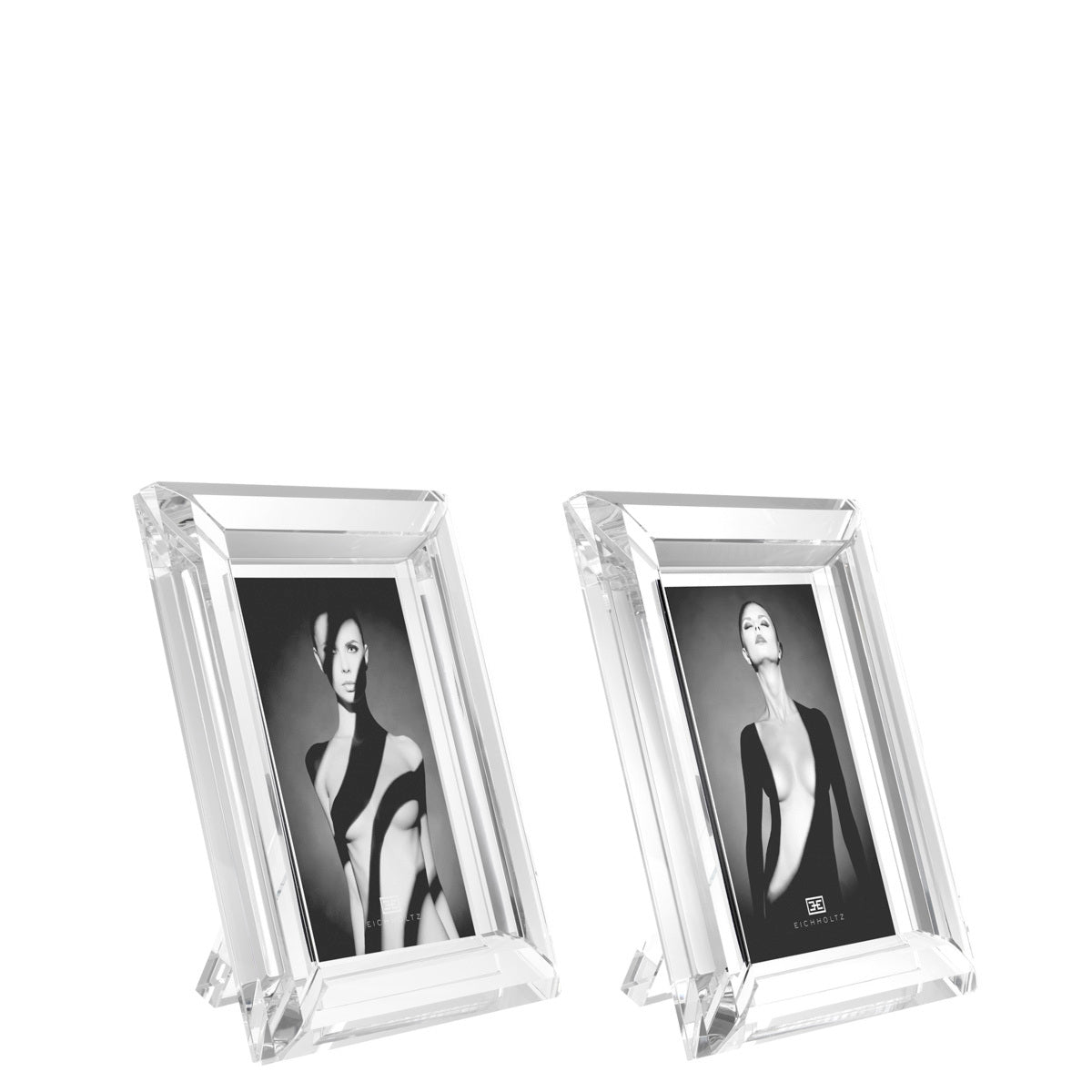 Crystal Picture Frames (2) Theory S | Eichholtz Miami