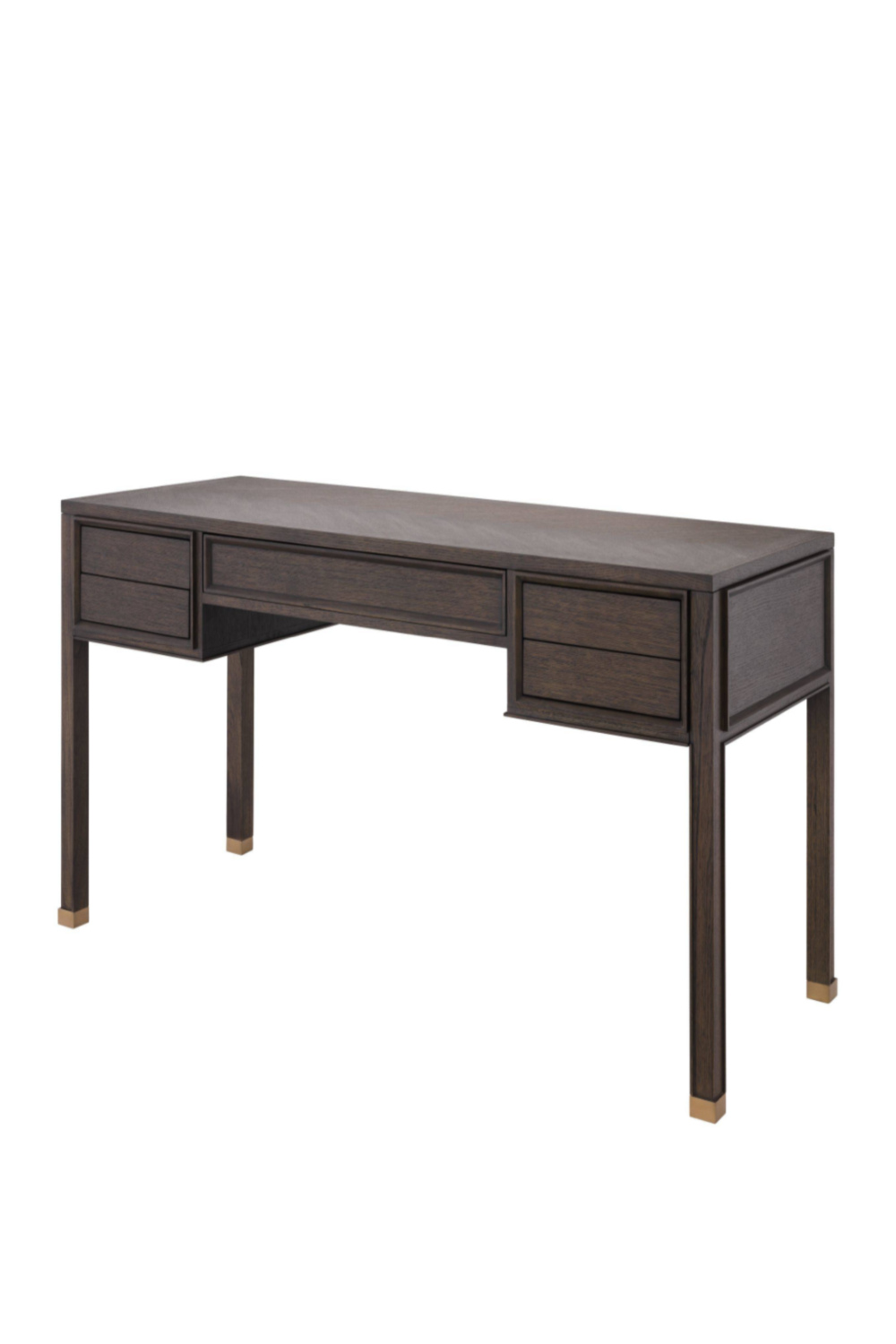 Brown Oak Desk Melchior | Eichholtz Miami
