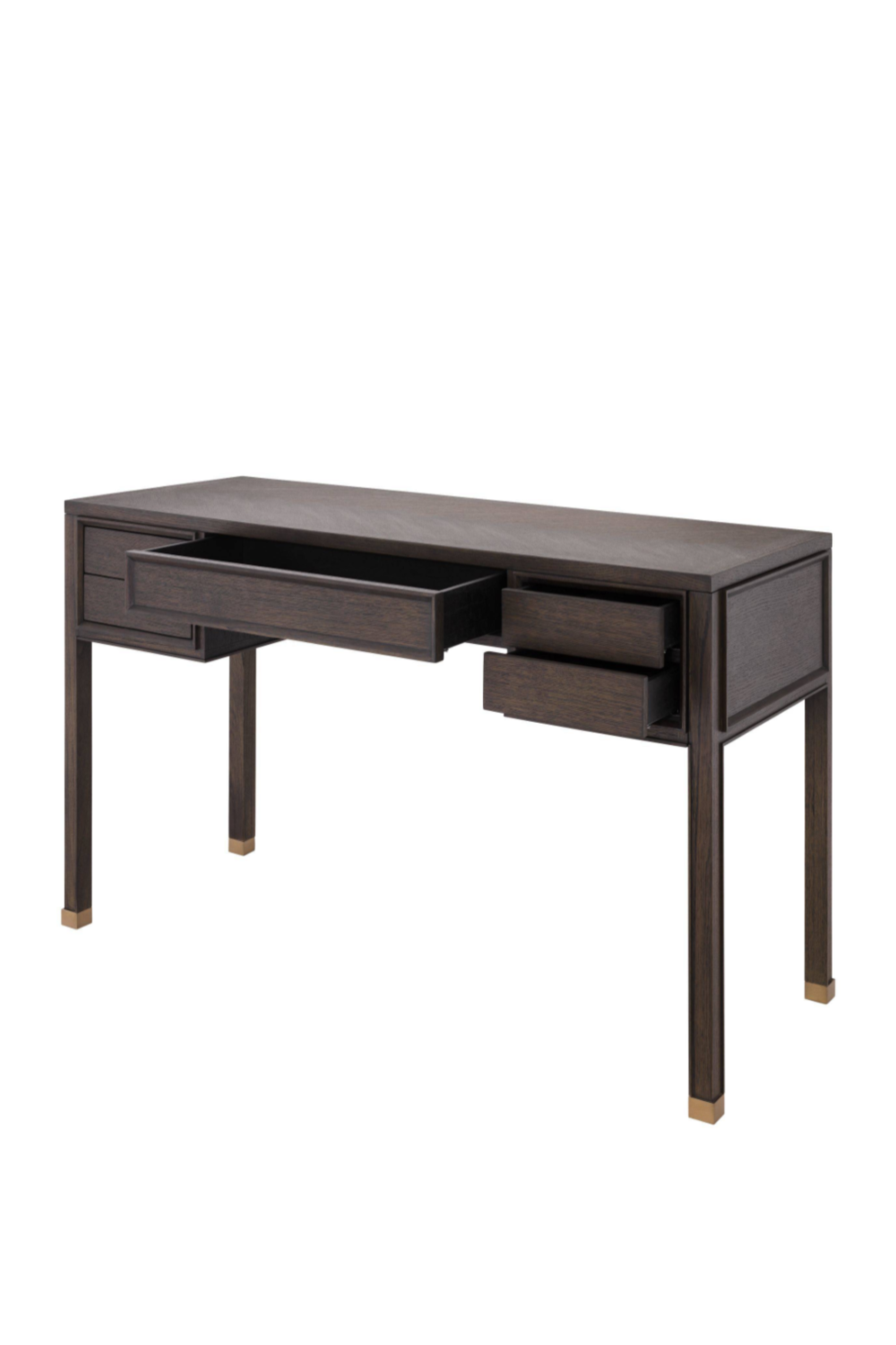 Brown Oak Desk Melchior | Eichholtz Miami