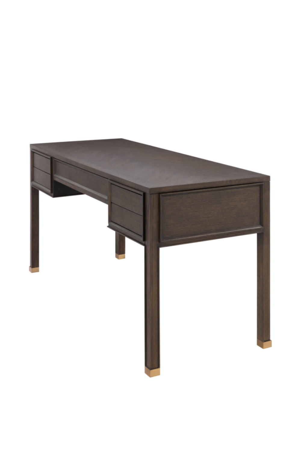 Brown Oak Desk Melchior | Eichholtz Miami