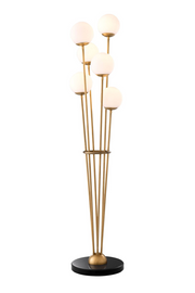 Brass Globe Floor Lamp Tortora | Eichholtz Miami