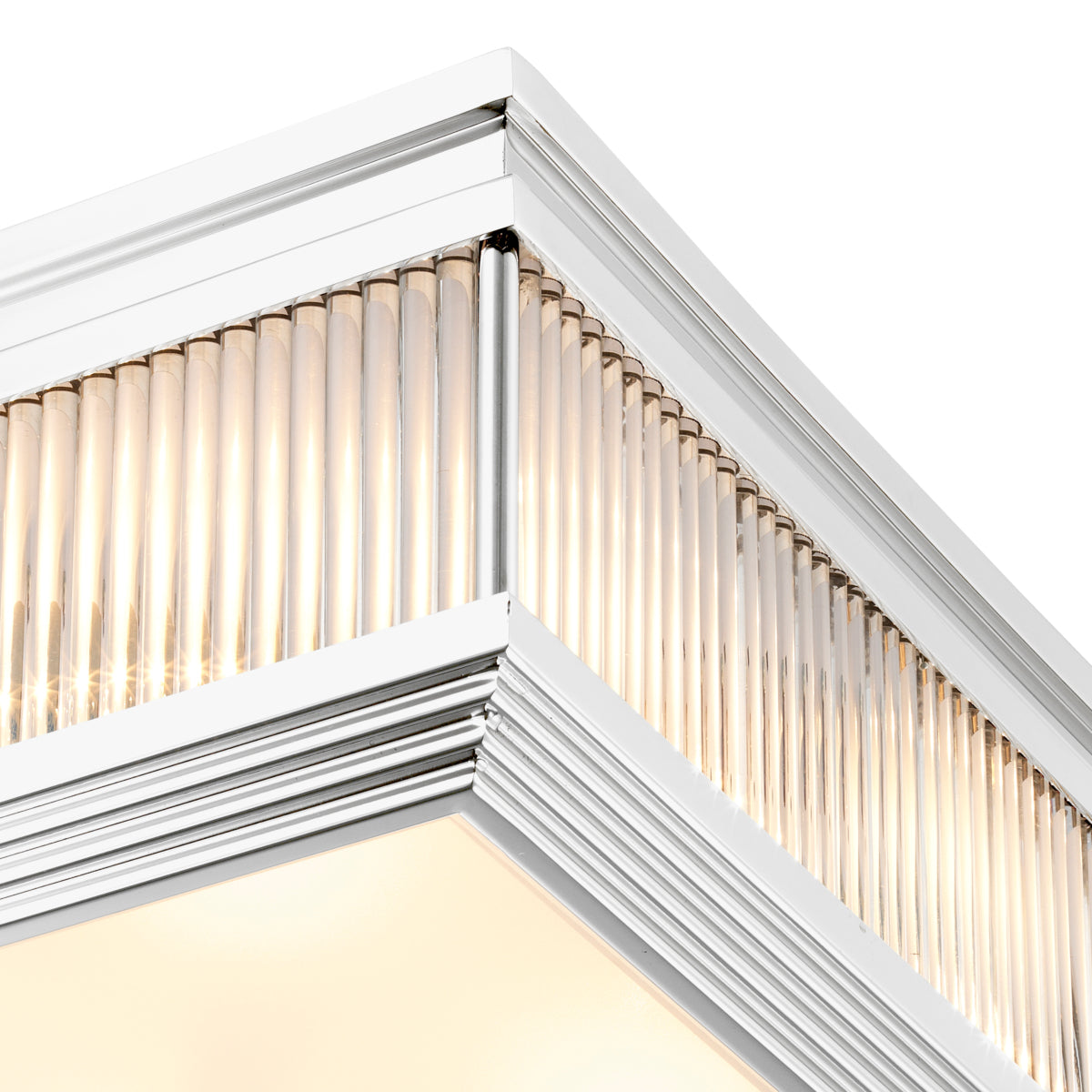 Square Glass Ceiling Lamp Marly | Eichholtz Miami