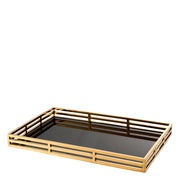 Black Glass Display Tray Giacomo | Eichholtz Miami