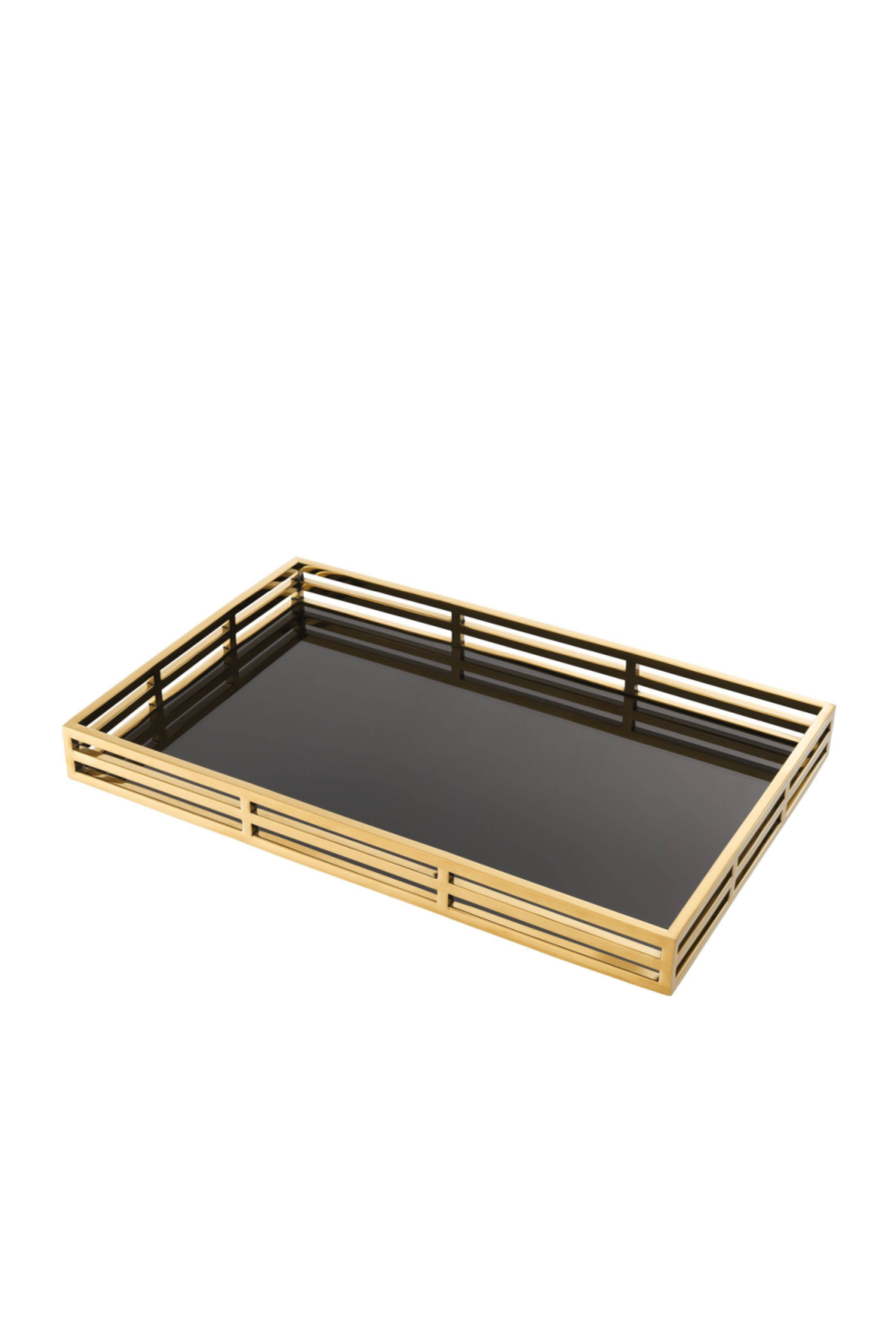 Black Glass Display Tray Giacomo | Eichholtz Miami