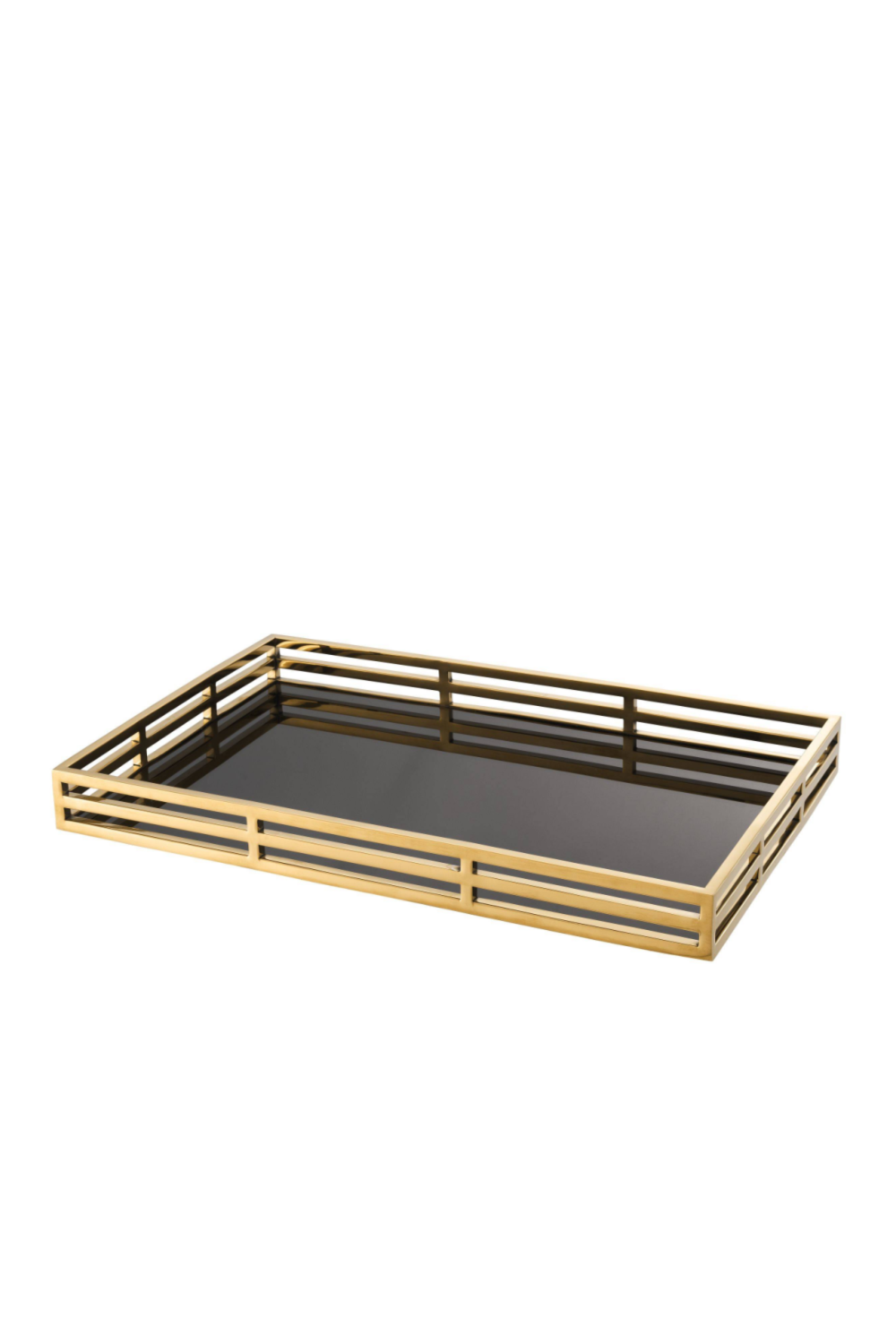 Black Glass Display Tray Giacomo | Eichholtz Miami