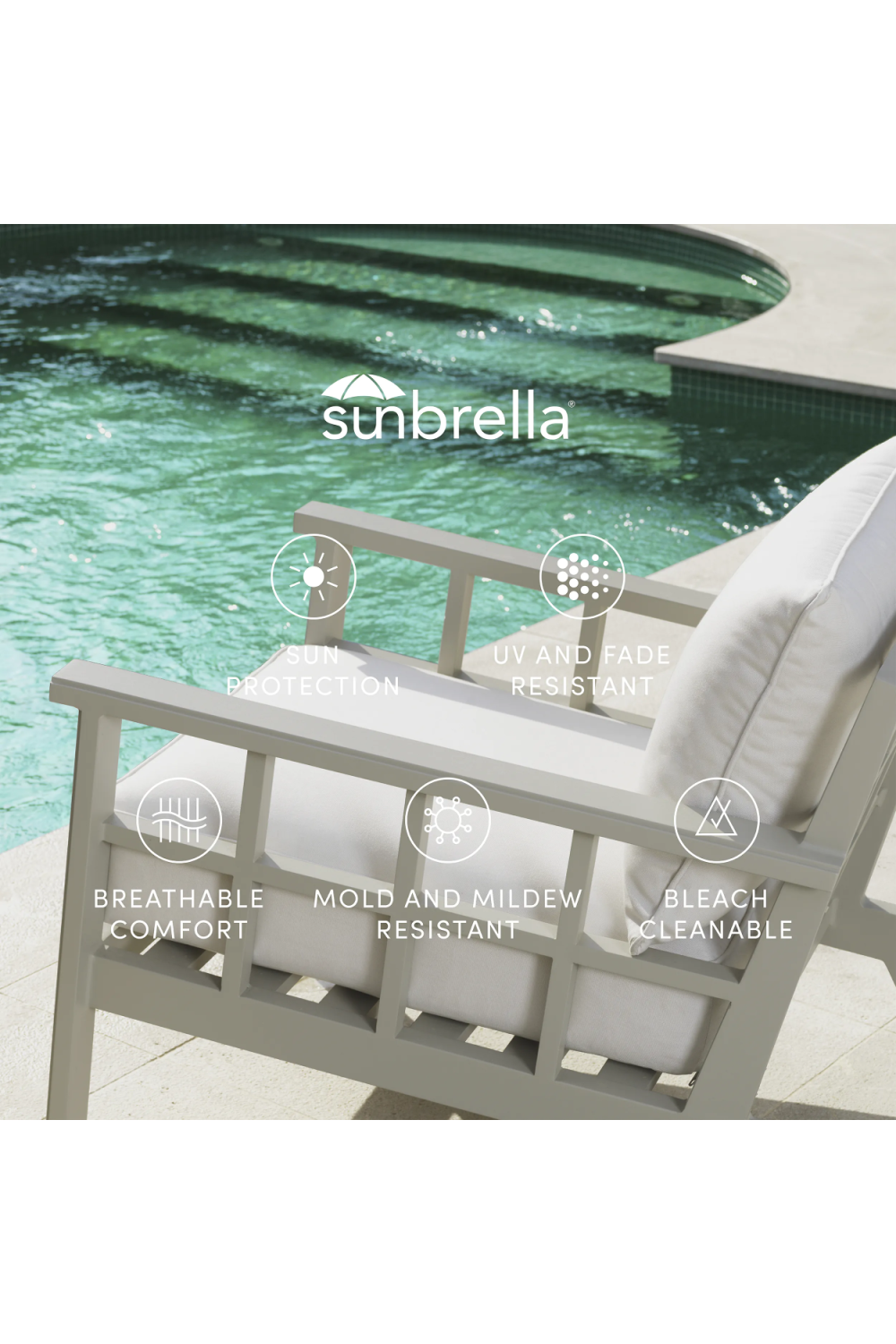 Outdoor Sunbrella Chair Bella Vista | Eichholtz Miami