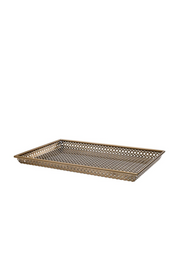 Antique Brass Rectangular Tray Sirenuse | Eichholtz Miami