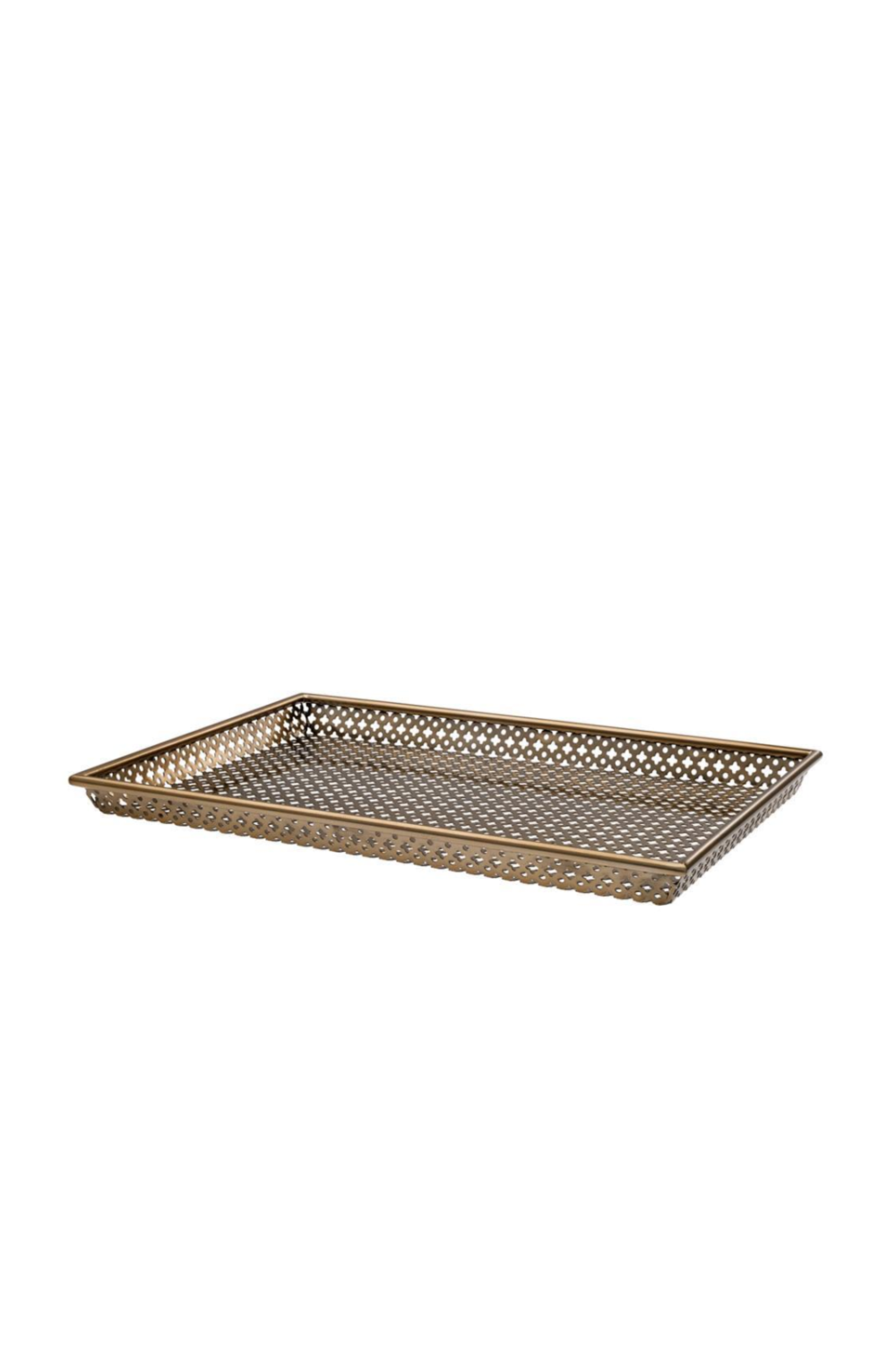 Antique Brass Rectangular Tray Sirenuse | Eichholtz Miami