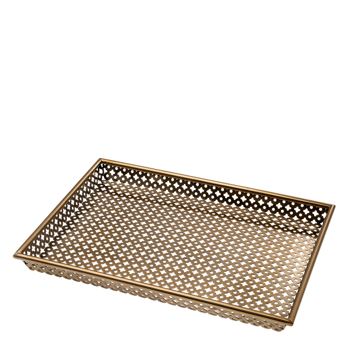Antique Brass Rectangular Tray Sirenuse | Eichholtz Miami