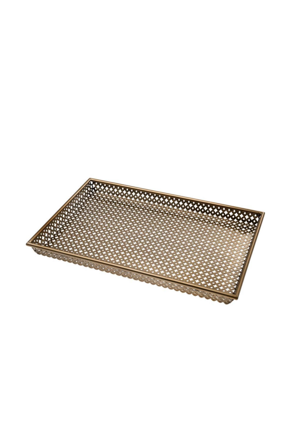 Antique Brass Rectangular Tray Sirenuse | Eichholtz Miami