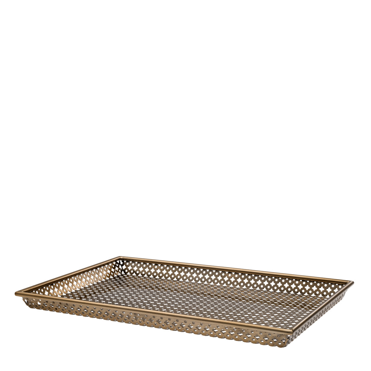 Antique Brass Rectangular Tray Sirenuse | Eichholtz Miami