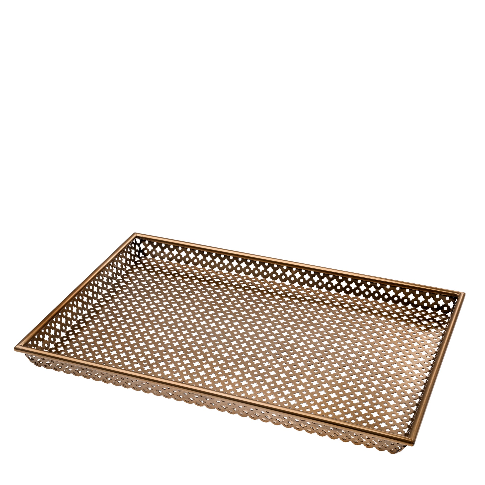 Antique Brass Rectangular Tray Sirenuse | Eichholtz Miami