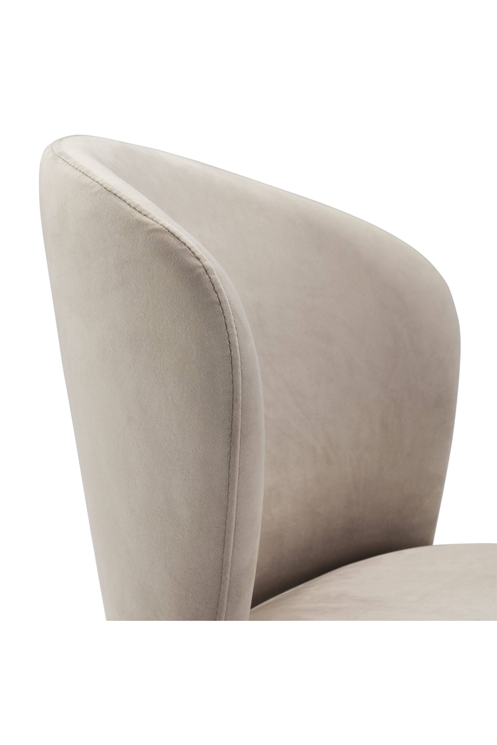 Velvet Retro Dining Chair Volante | Eichholtz Miami