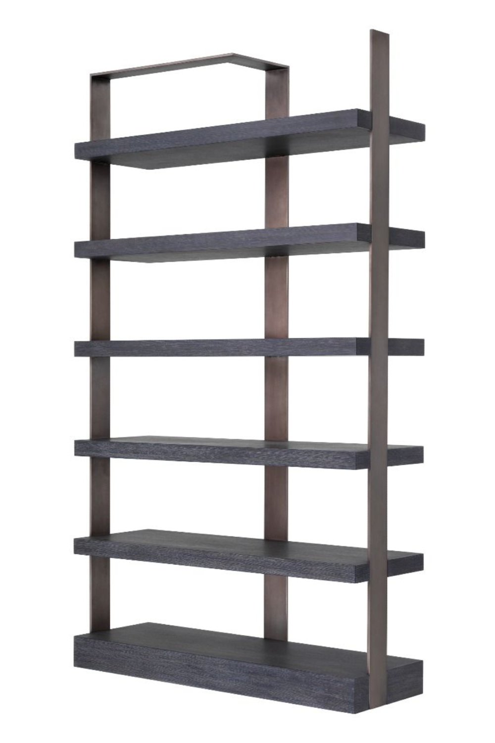 Metal Framed 6-Shelf Bookcase Geo | Eichholtz Miami