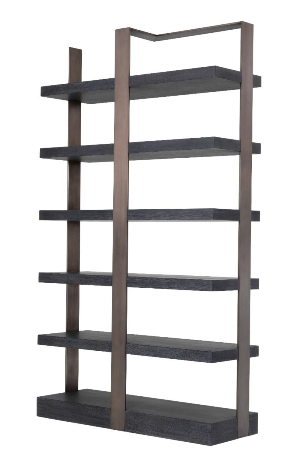 Metal Framed 6-Shelf Bookcase Geo | Eichholtz Miami