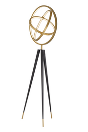 Brass Antique Floor Lamp Cassini | Eichholtz Miami
