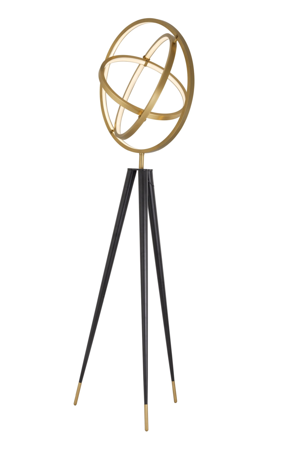 Brass Antique Floor Lamp Cassini | Eichholtz Miami