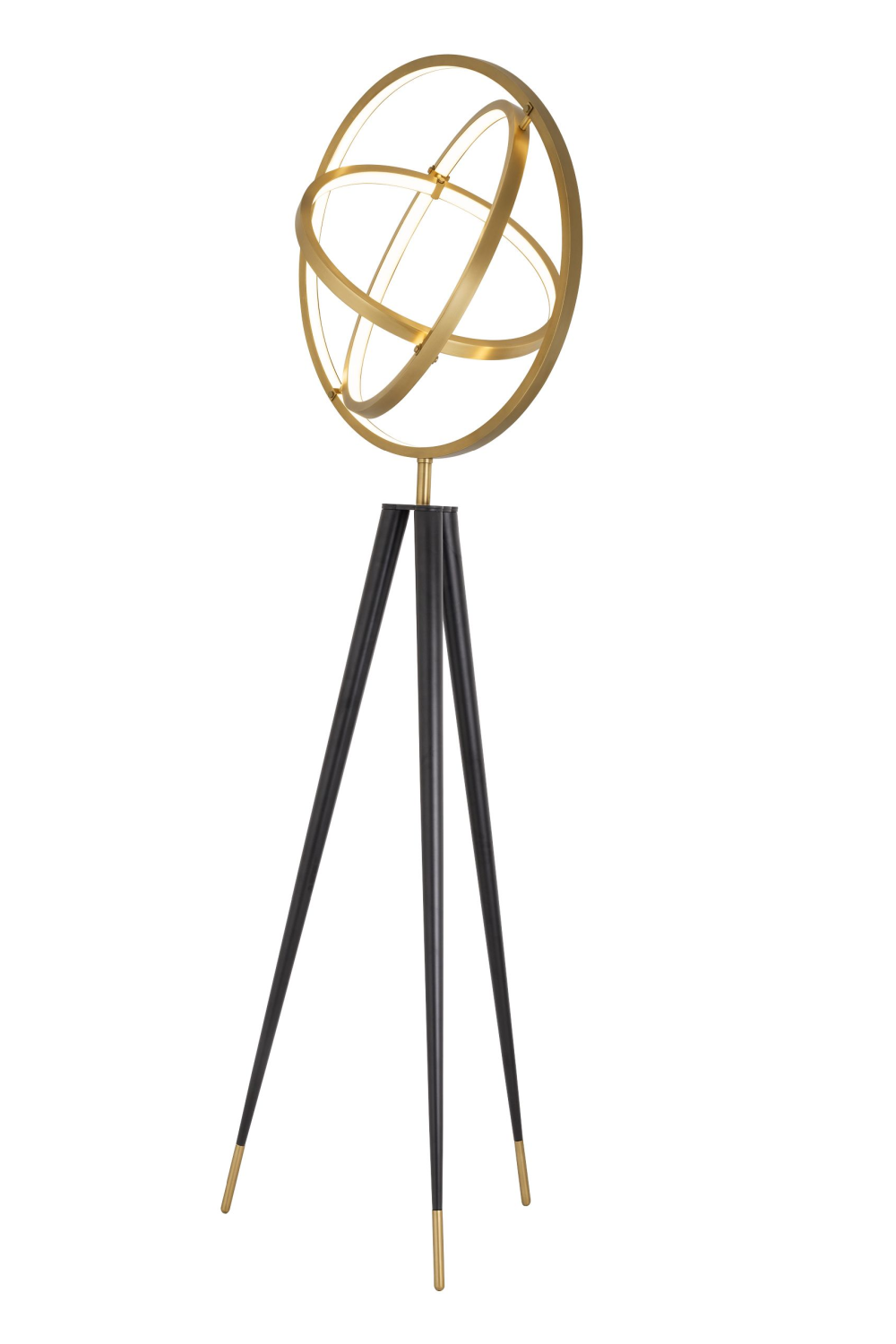 Brass Antique Floor Lamp Cassini | Eichholtz Miami